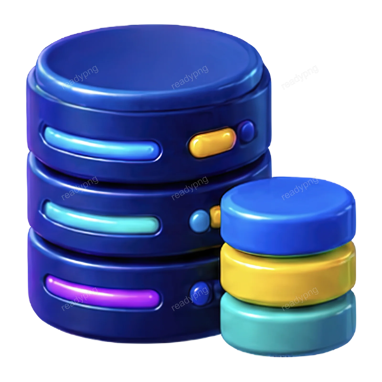 Stacked Database Disks