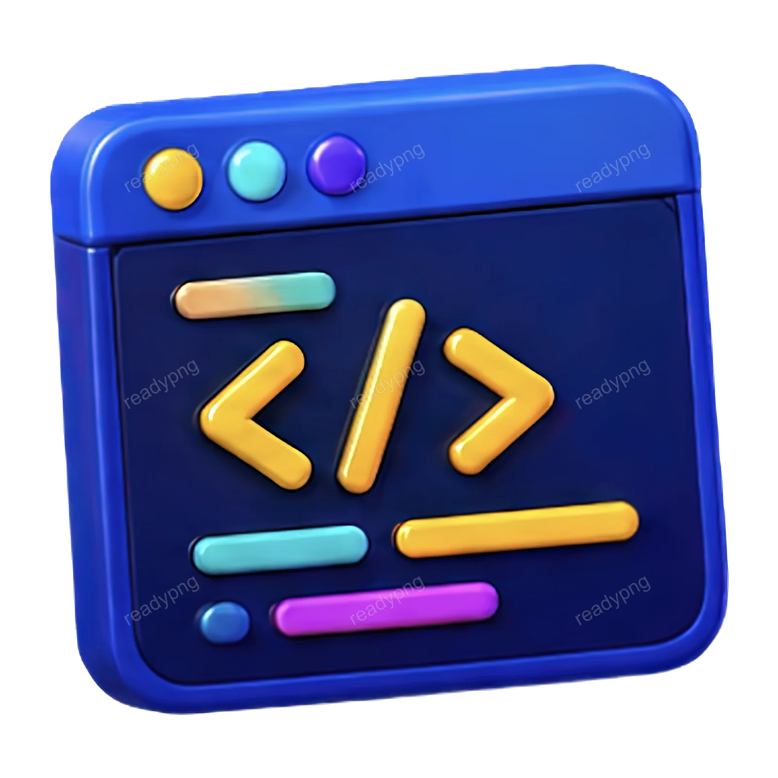 Colorful Code Snippet Interface