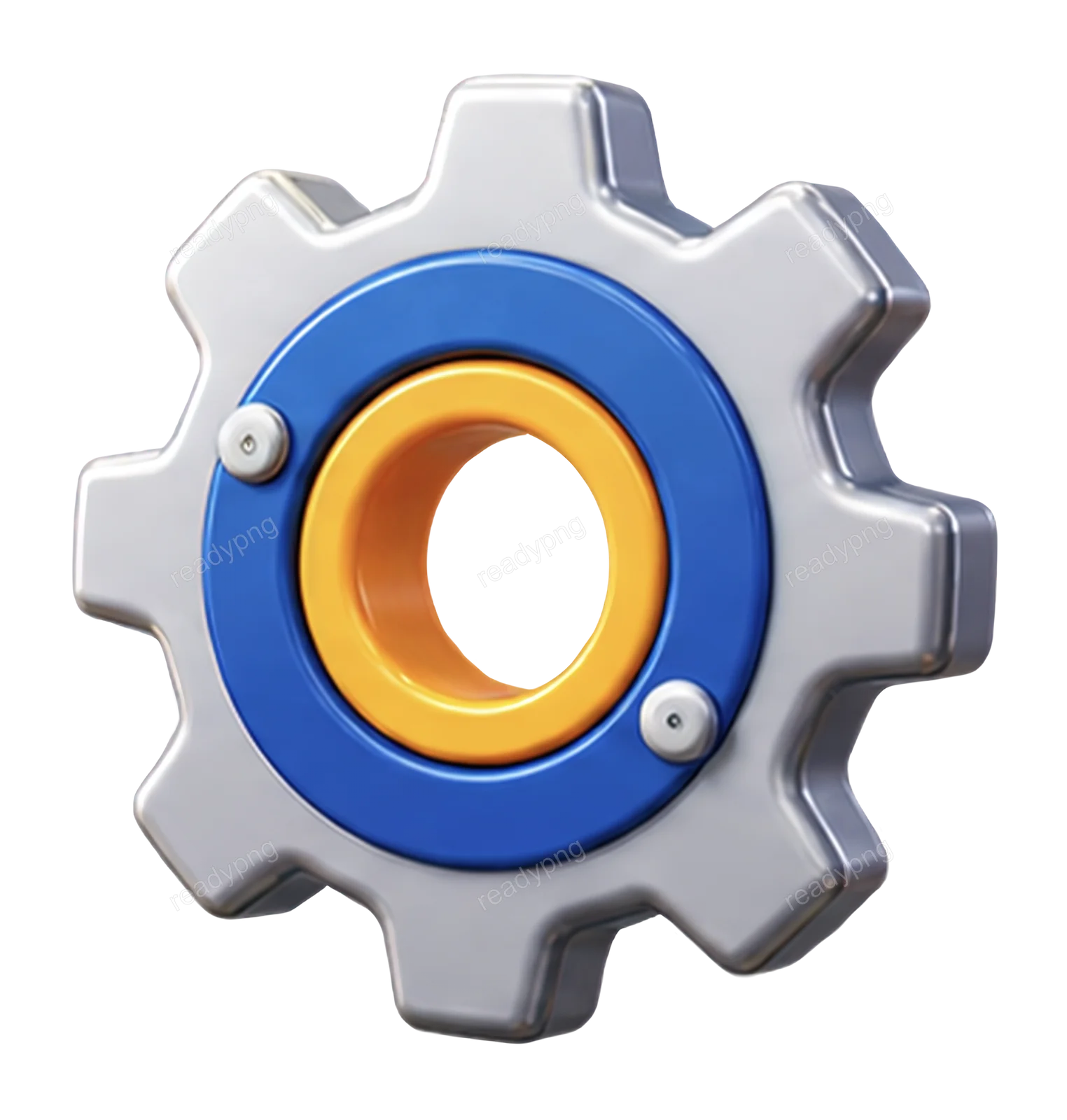 Colorful Gear Icon