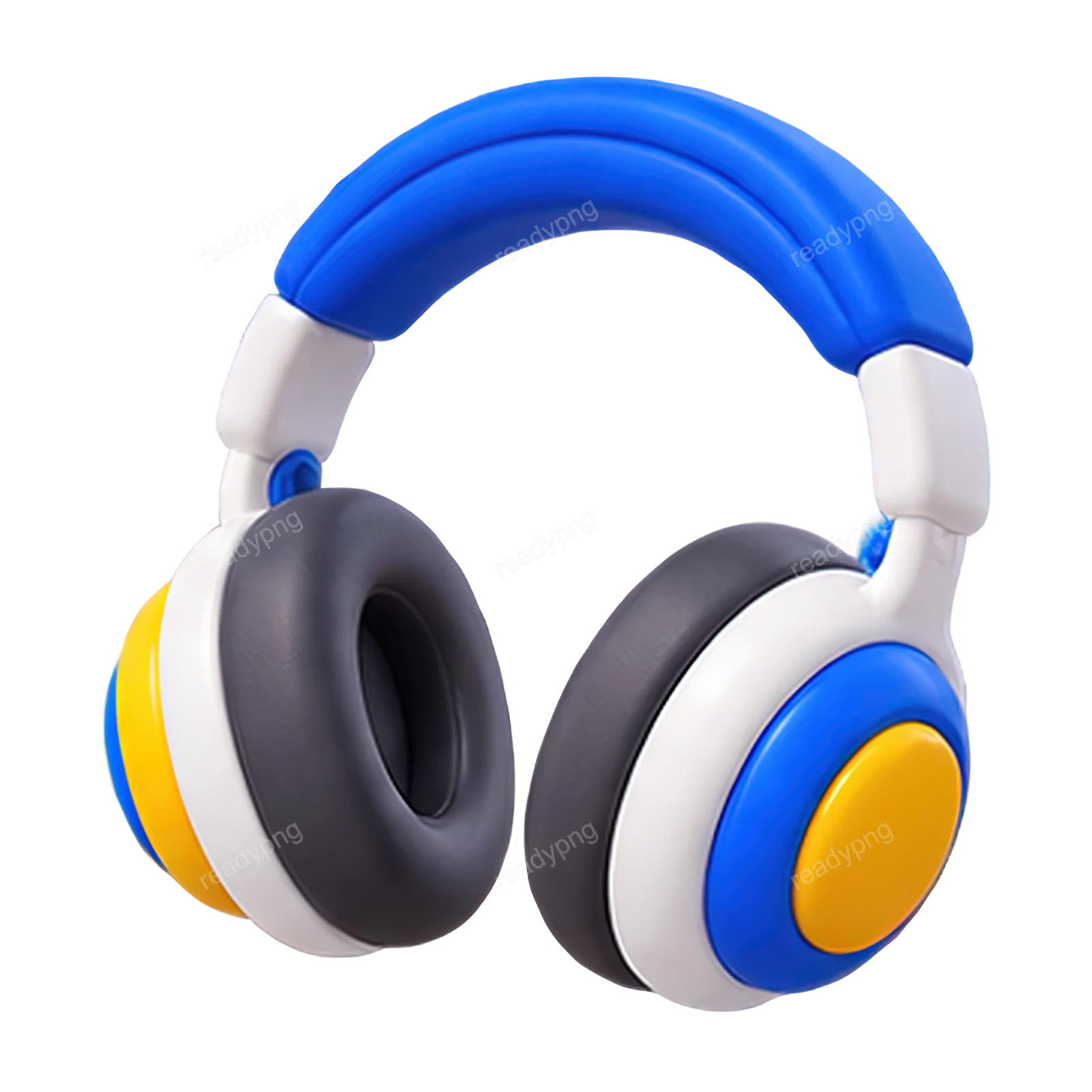 Stylized Colorful Headphones