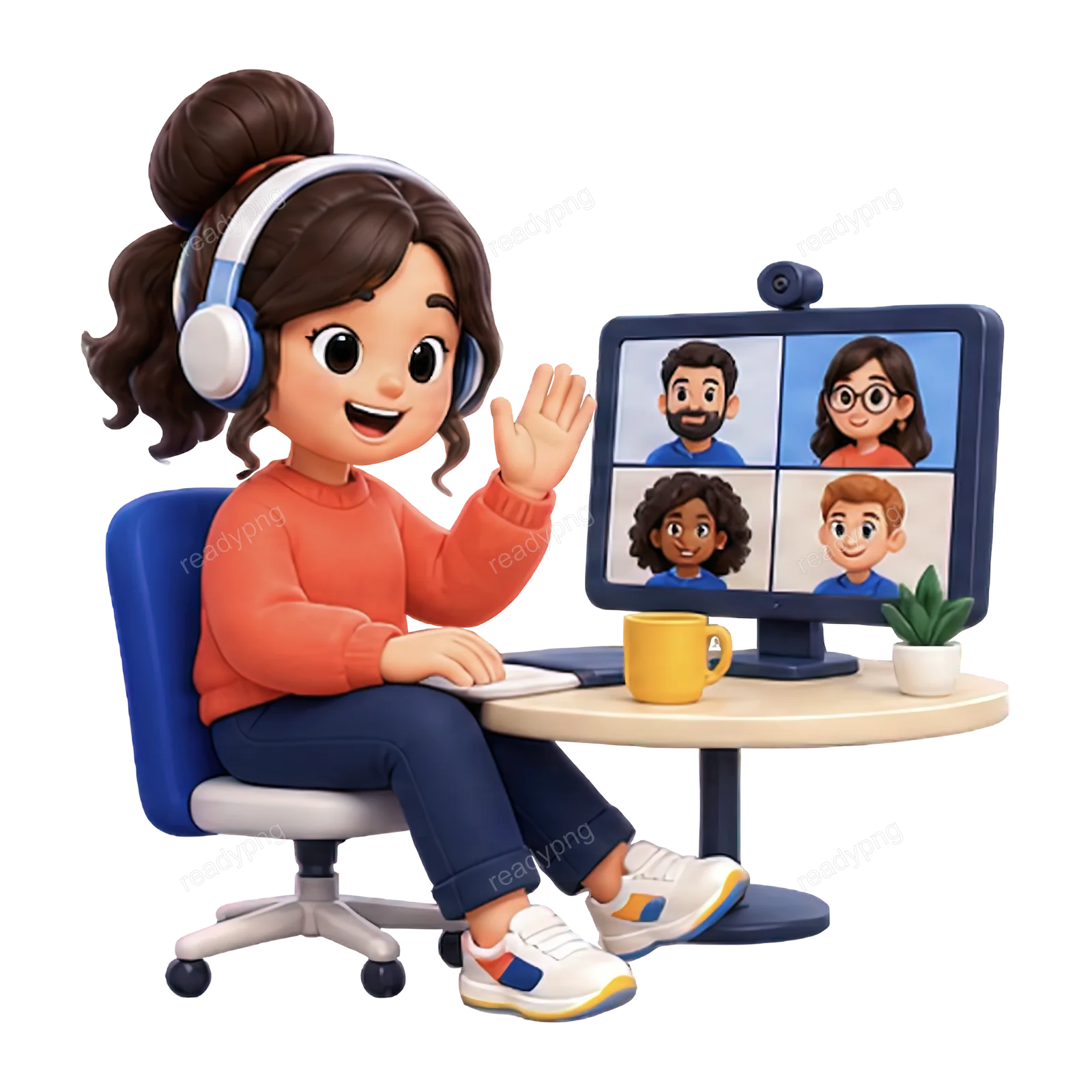 Character in Virtual Meeting