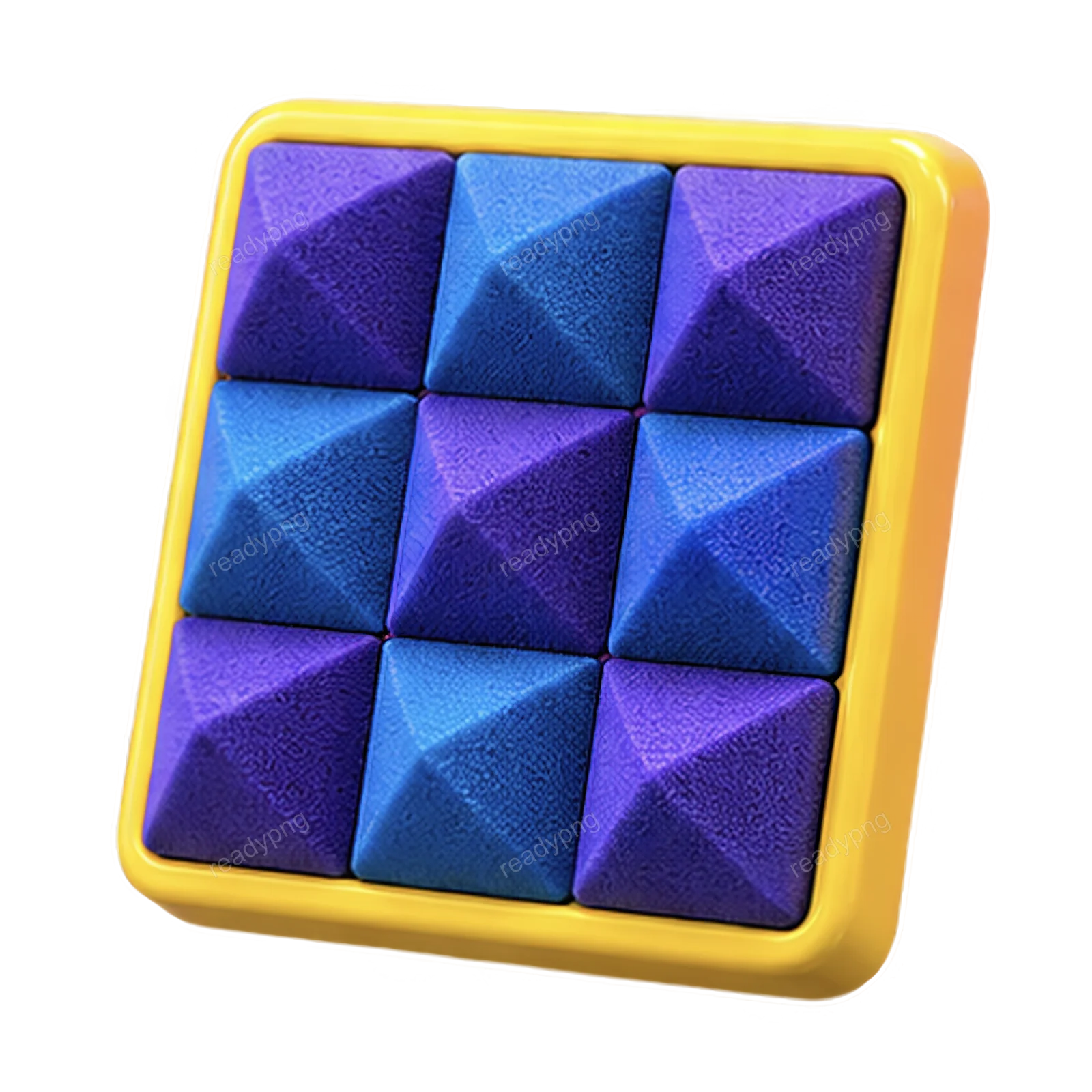 Colorful Puzzle Block