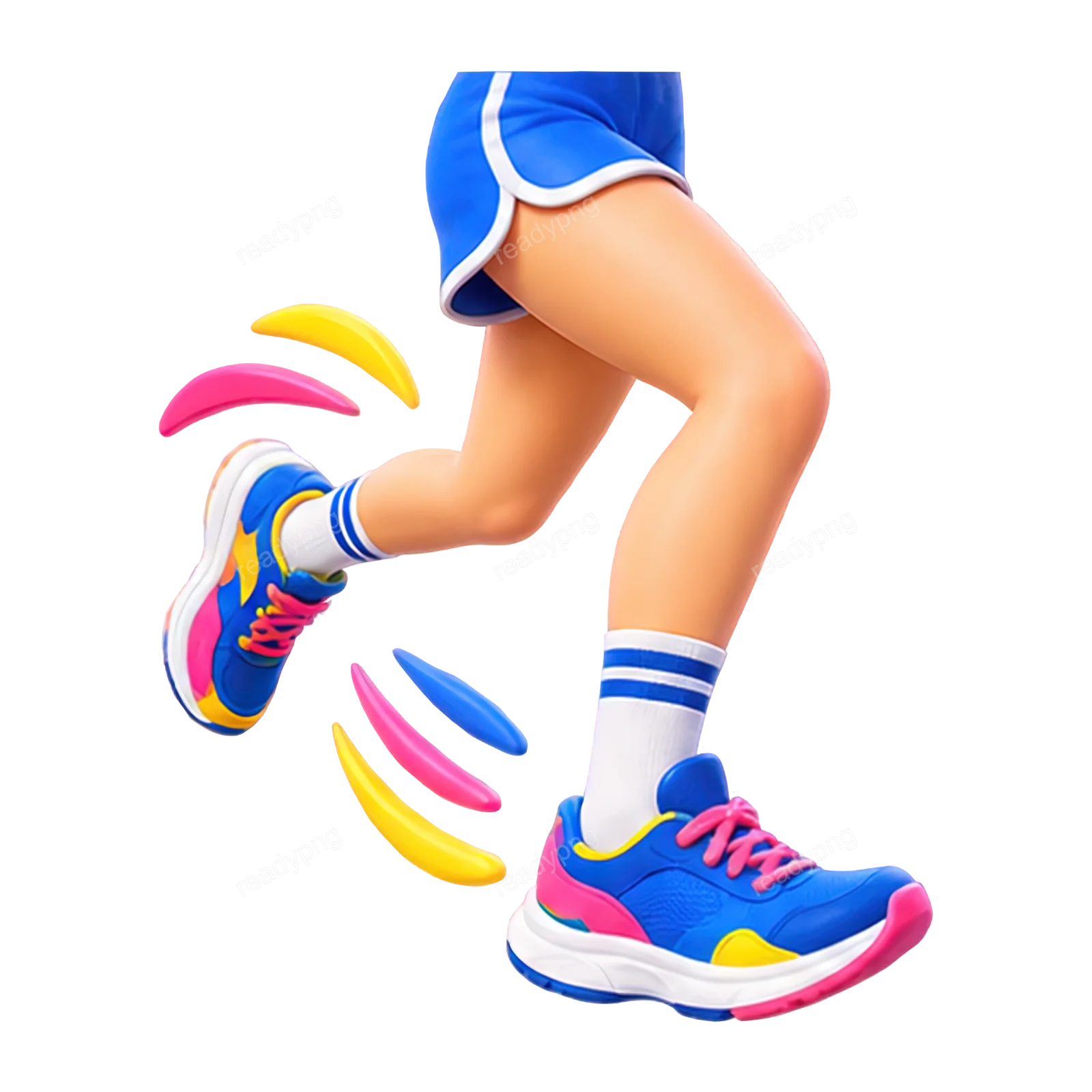 Running Character Leg