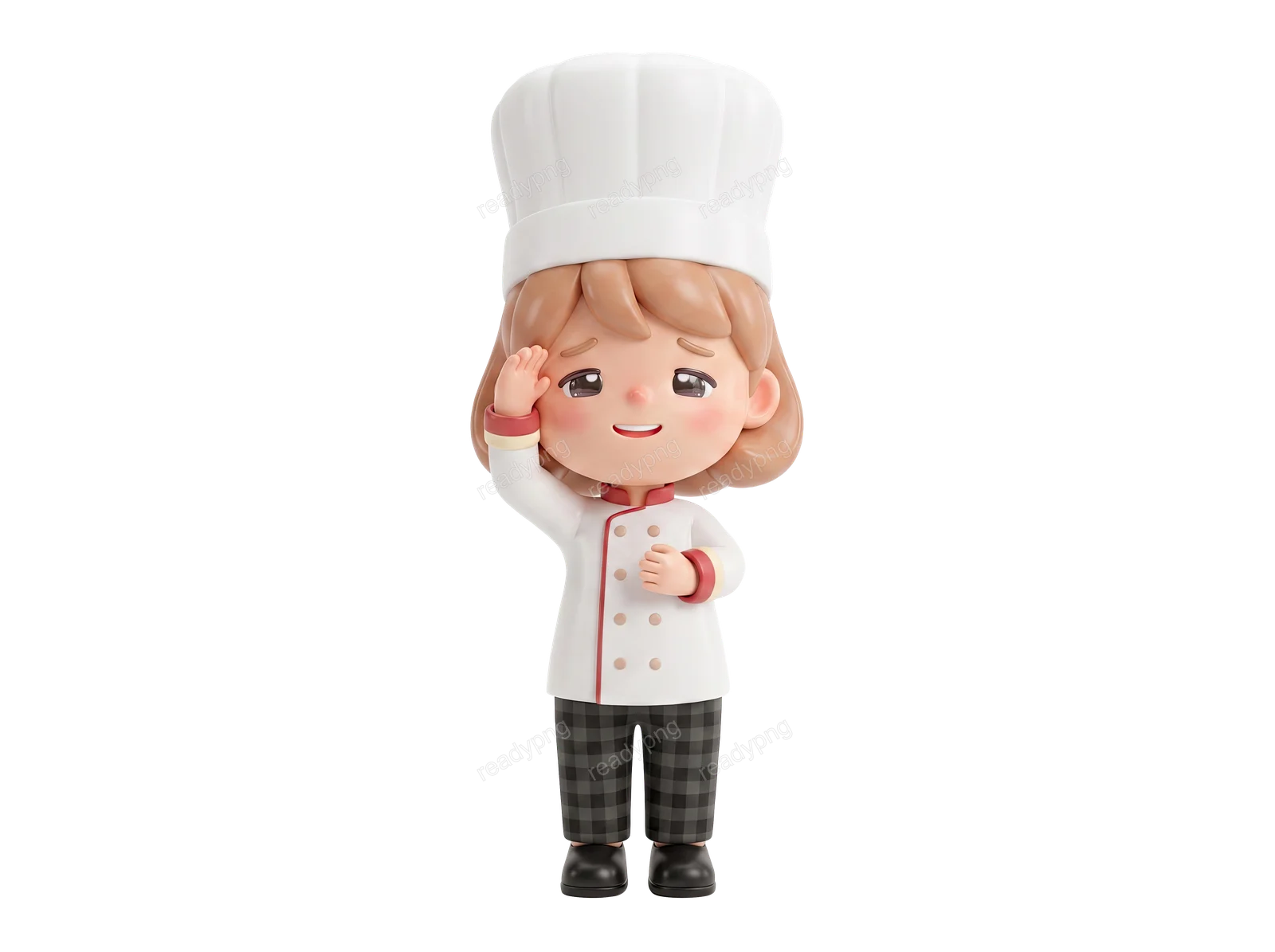 Chef Saluting