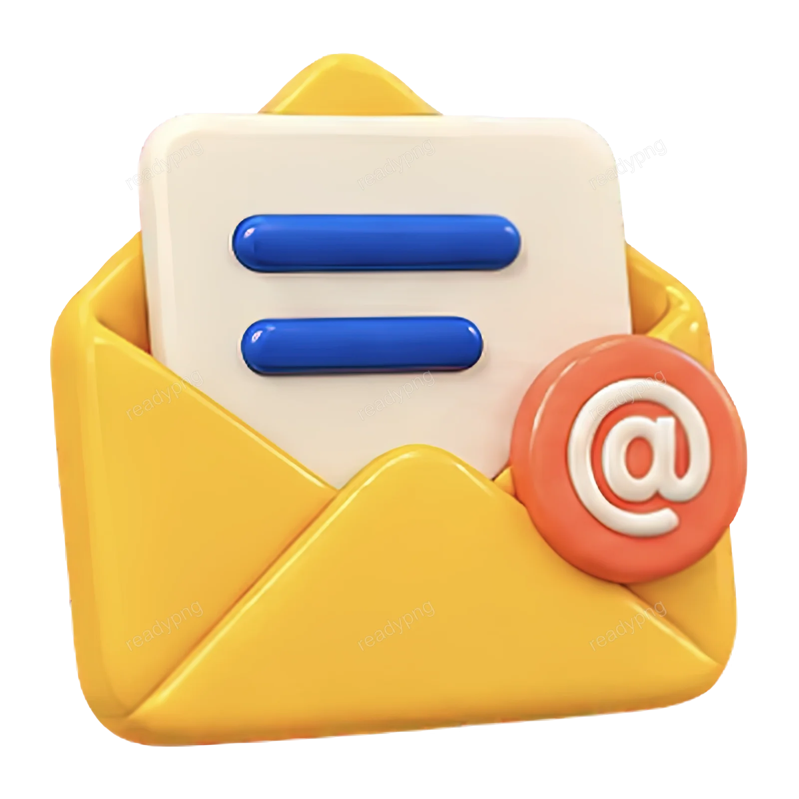 Email Envelope with Message