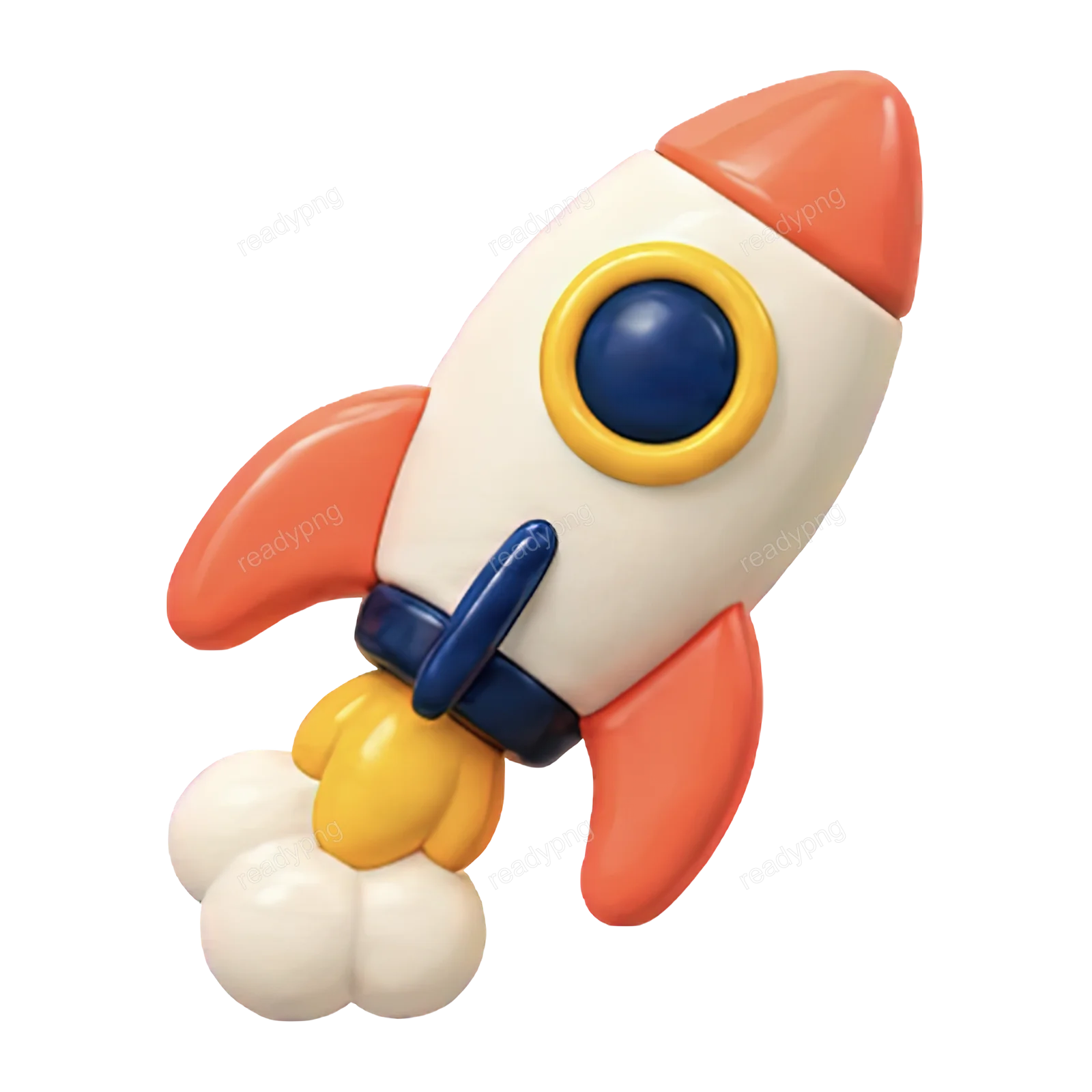 Colorful Toy Rocket