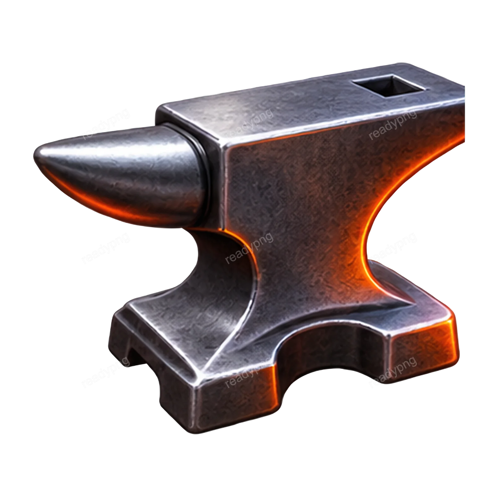 Metal Anvil with Glow