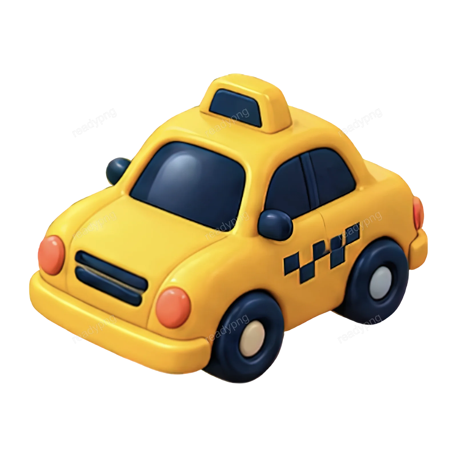 Yellow Taxi Toy
