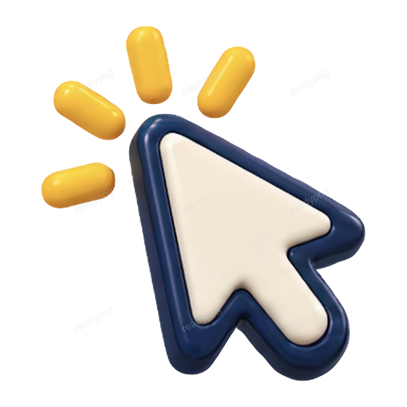 Colorful Cursor Icon