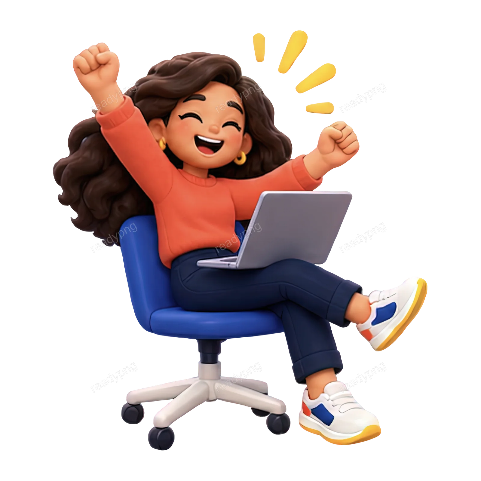 Celebrating Success Character
