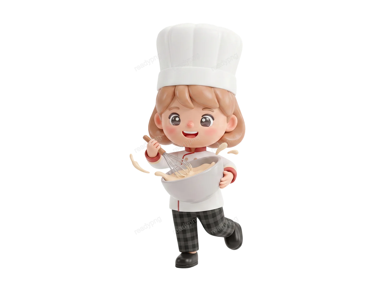 Chef Mixing Ingredients