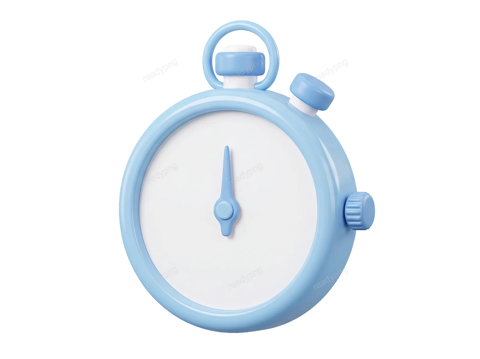 Blue stopwatch