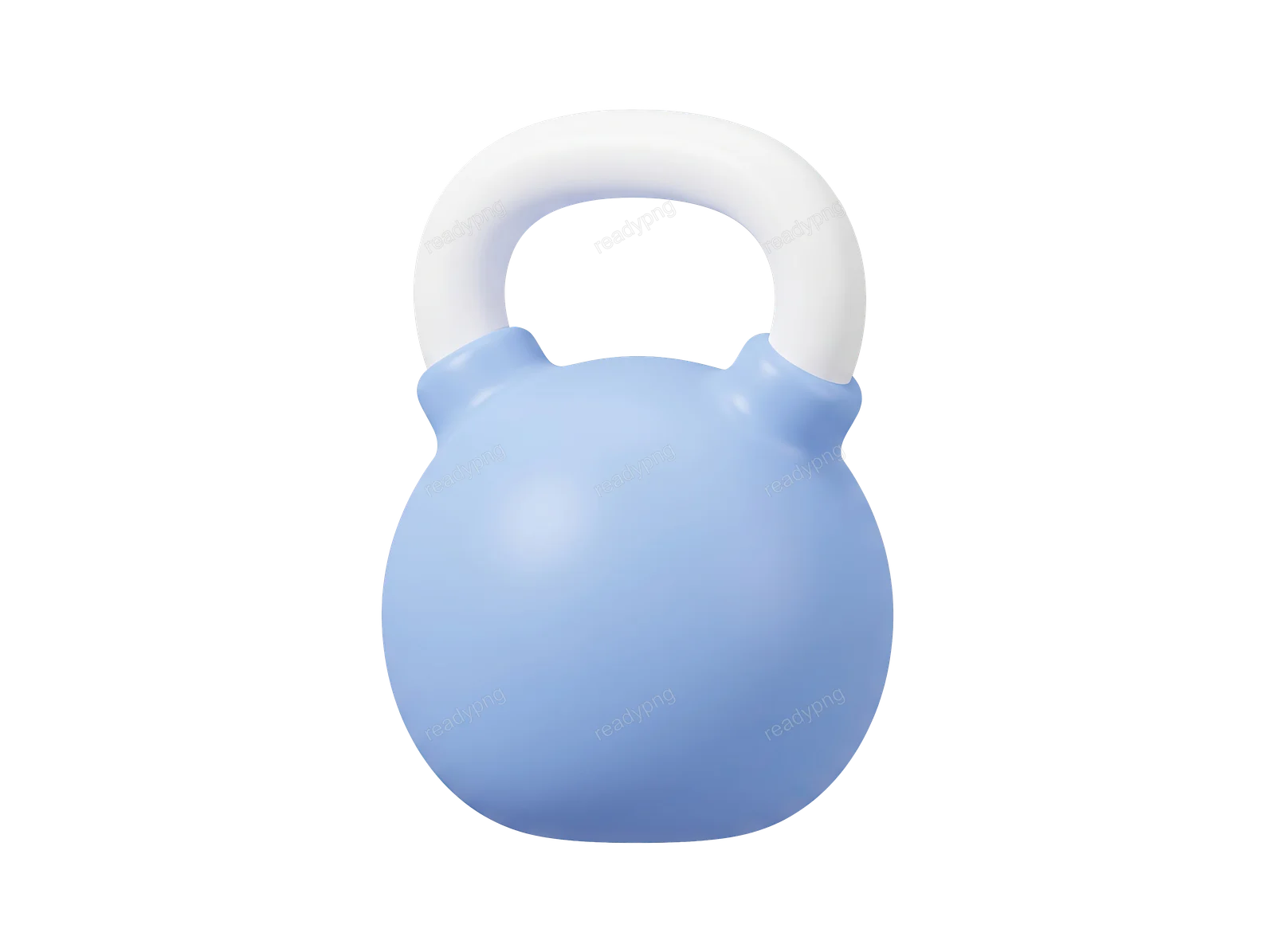 Kettlebell in blue