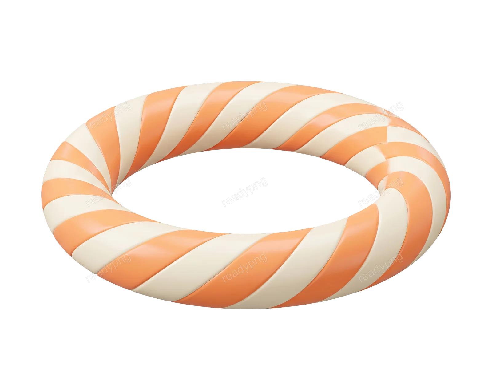 Striped swim ring
