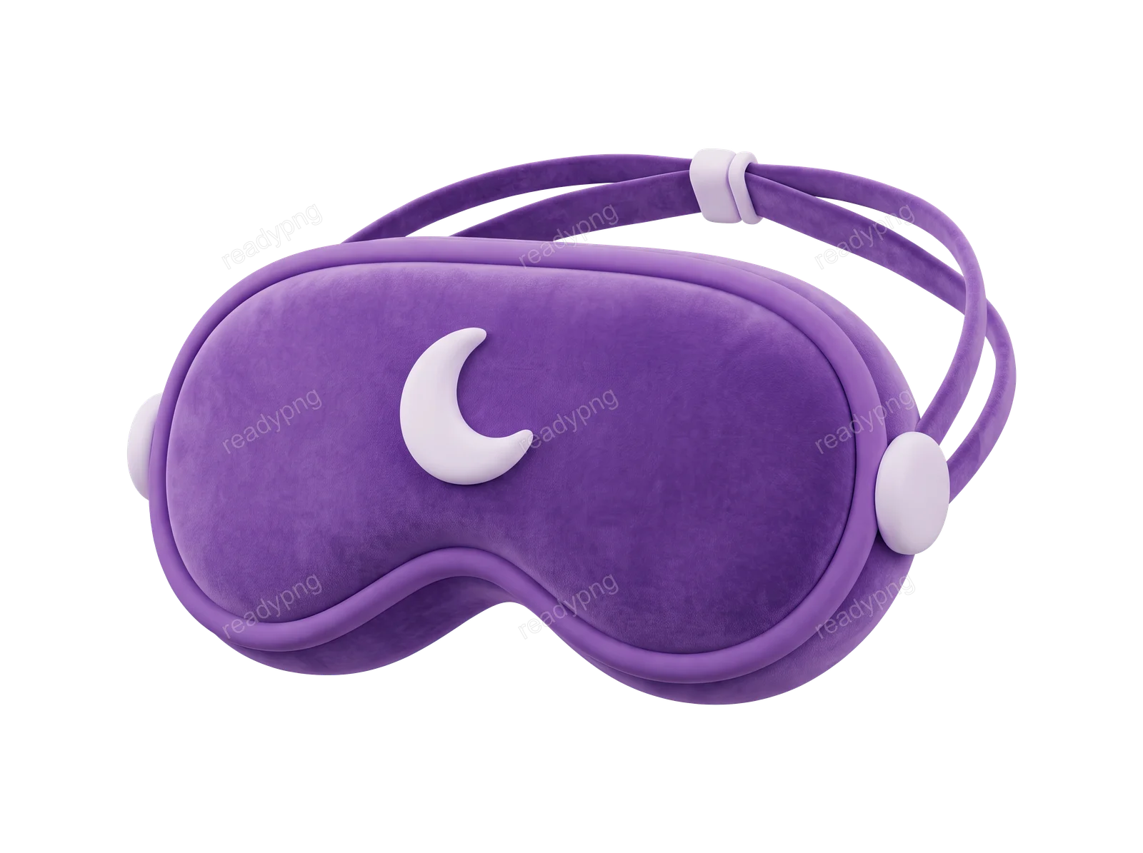 Purple sleep mask