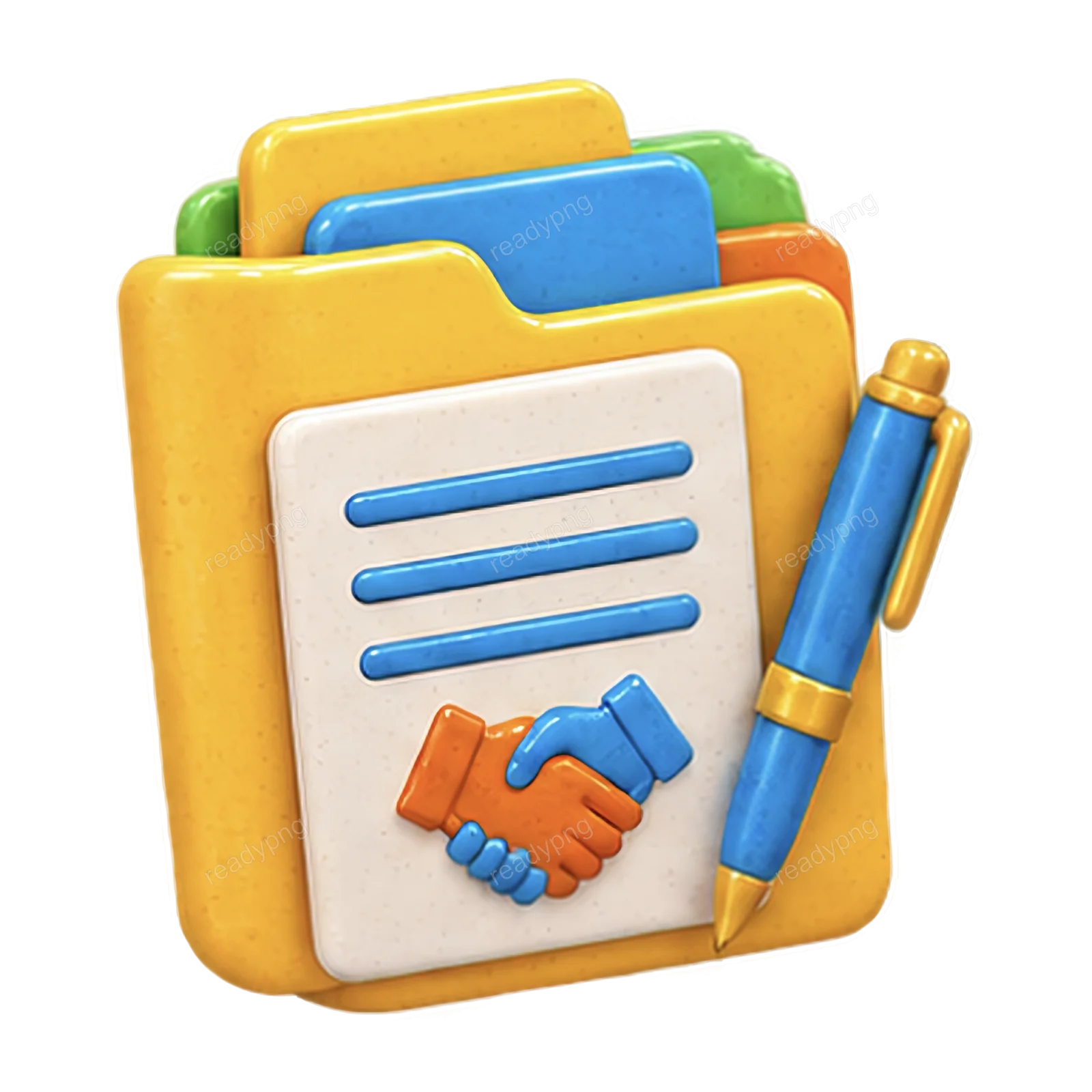 Folder with Documents