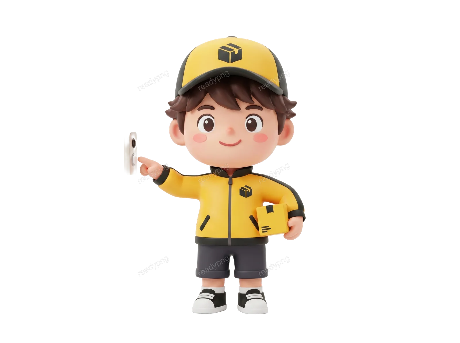Delivery Boy with Camera