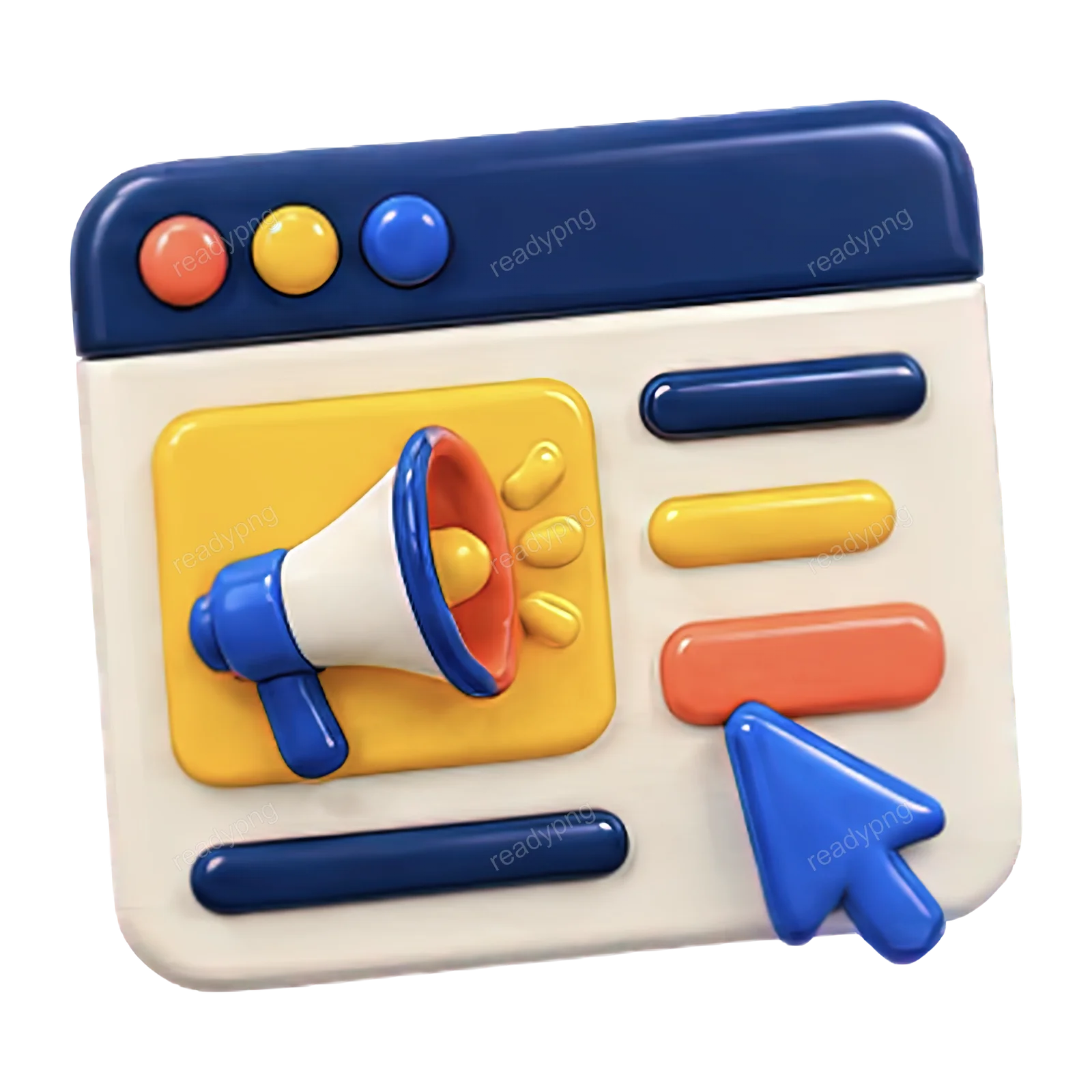 Notification Interface with Megaphone