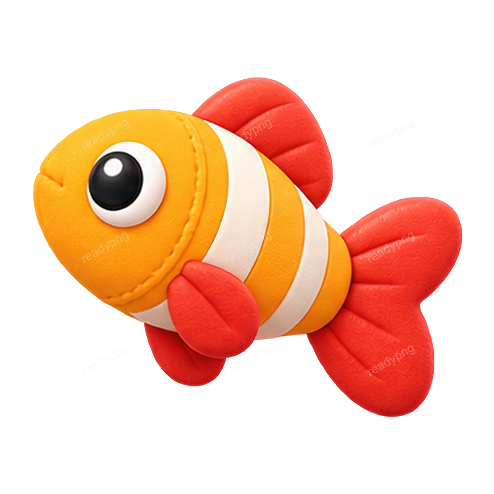 Cartoon clownfish