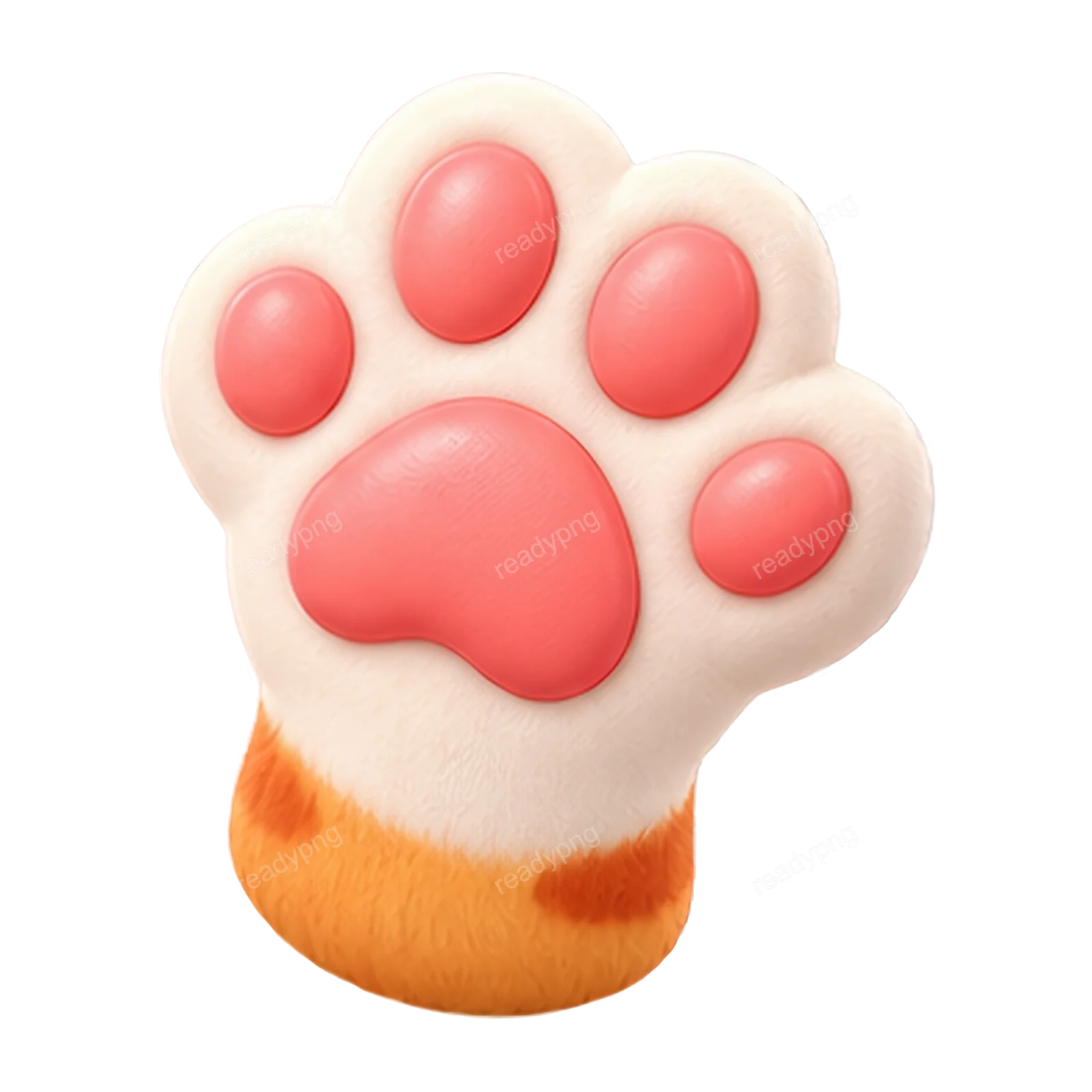Cat paw print