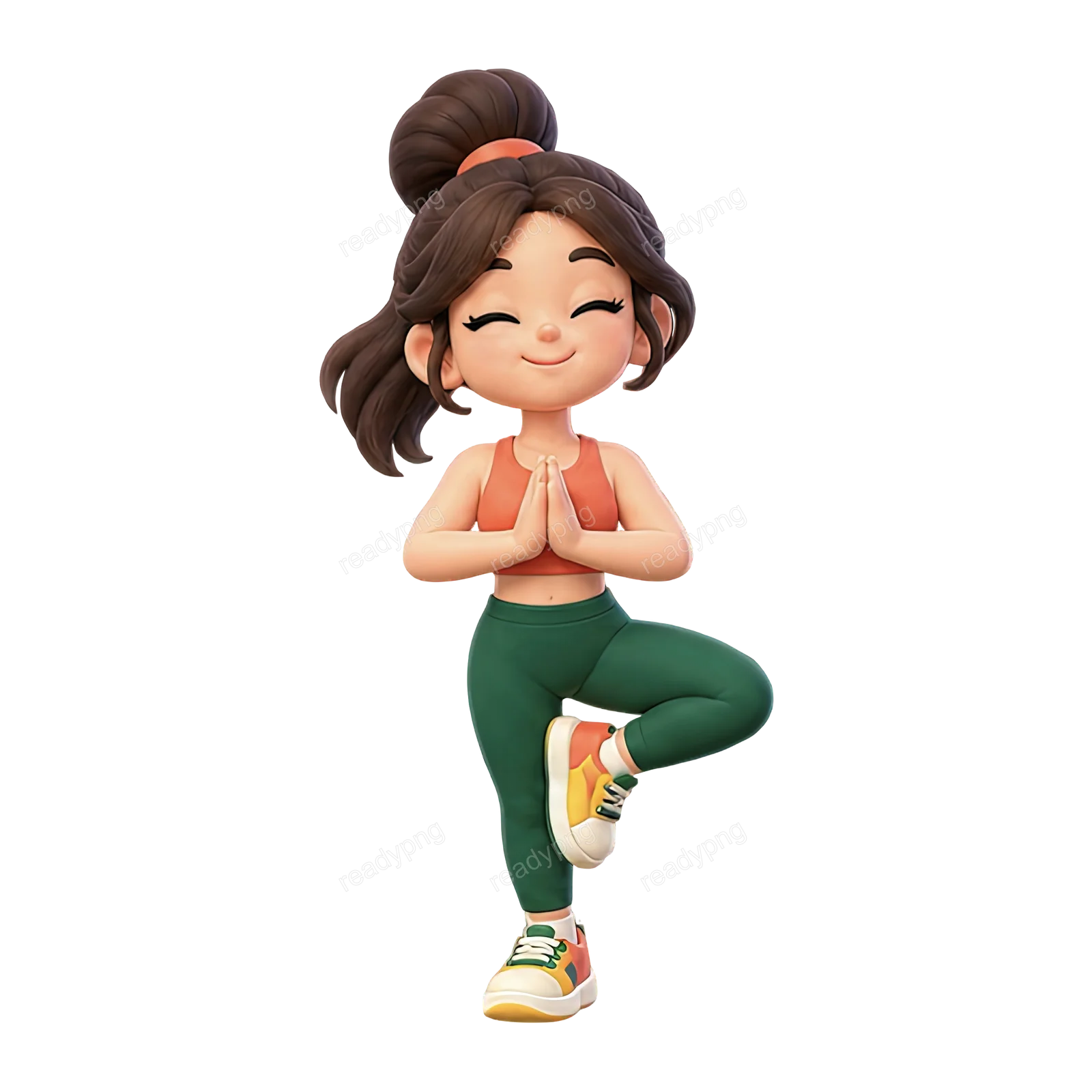 Yoga Pose Character