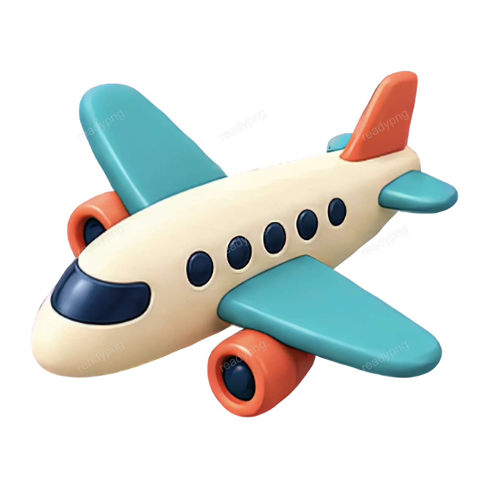Colorful Toy Airplane