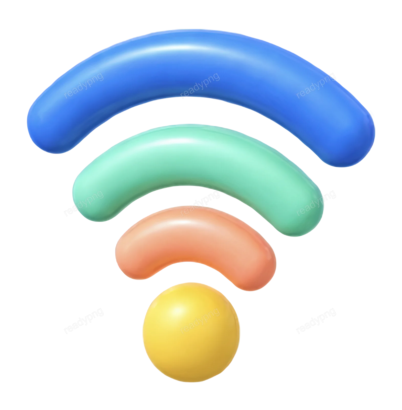 Colorful Rounded Shapes