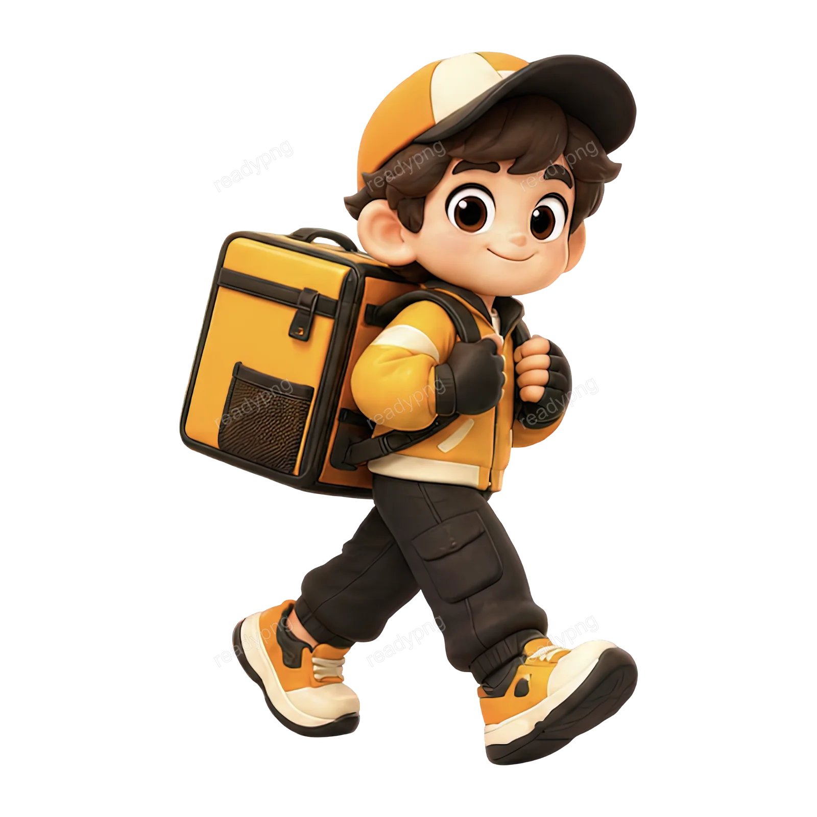Cheerful Delivery Character