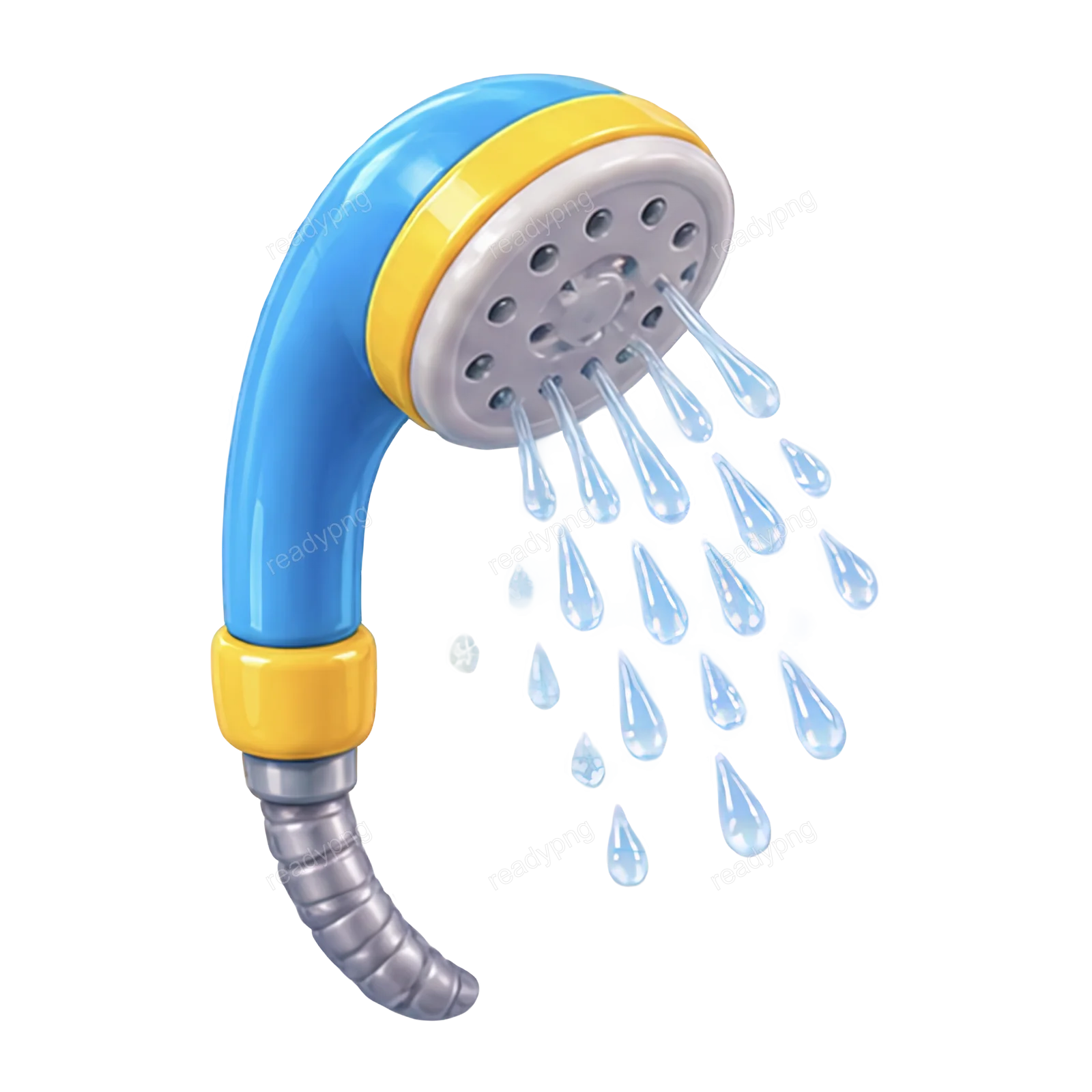 Shower Head with Water