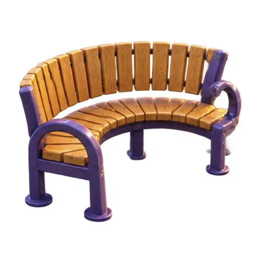 Curved Bench
