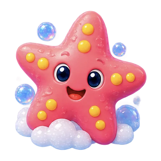 Pink Starfish Toy