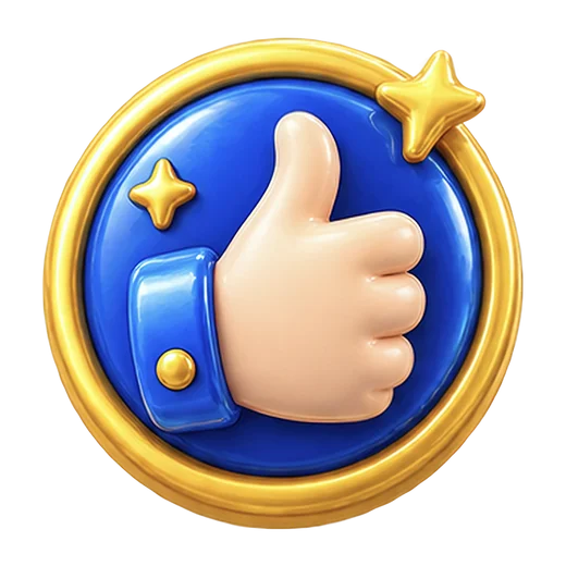 Gold Medal Badge
