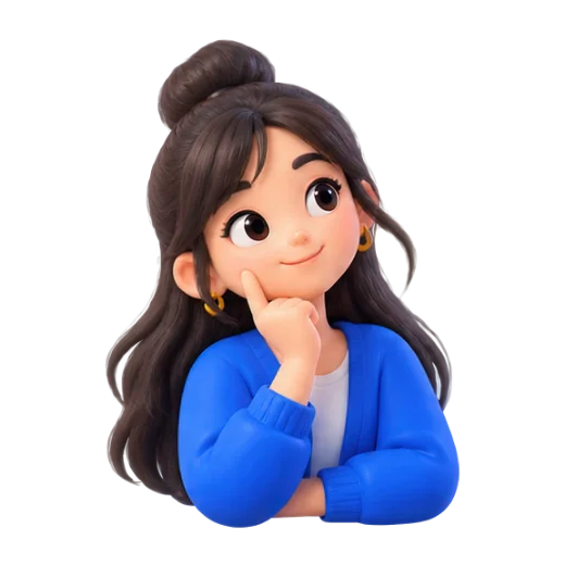 Thoughtful Character Pose