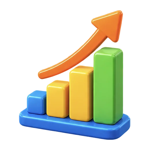 Bar Graph with Growth