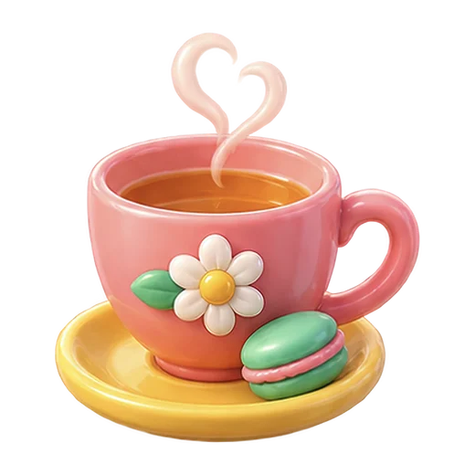 Tea Cup with Heart
