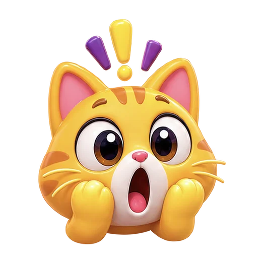 Surprised Cat Face