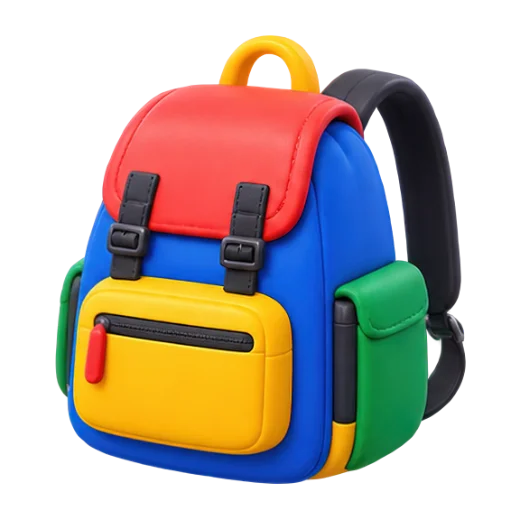Colorful Toy Backpack