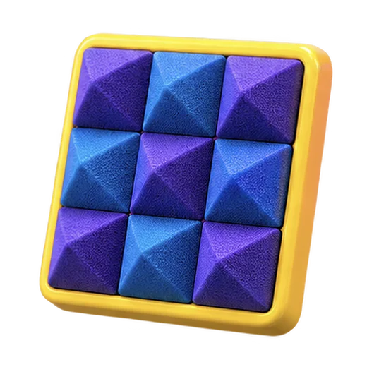 Colorful Puzzle Block