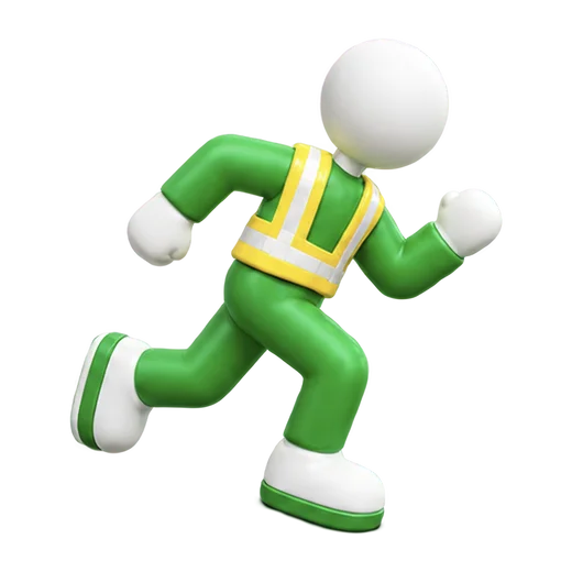 Running Character