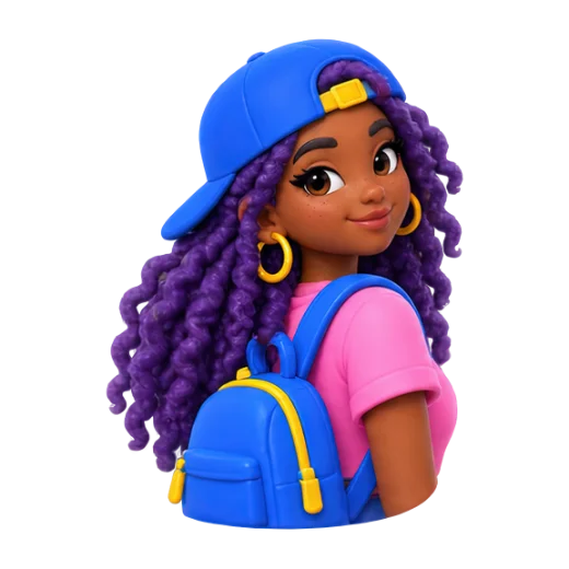 Character with Backpack