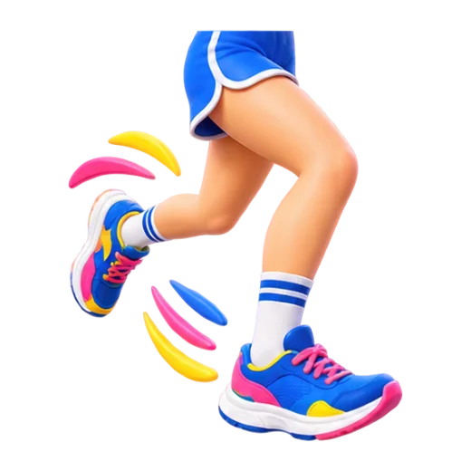 Running Character Leg