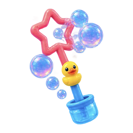 Bubble Wand with Duck