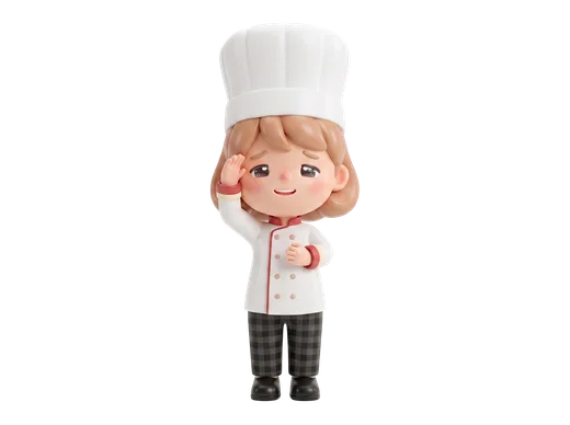 Chef Saluting