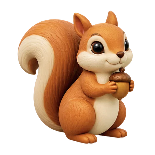 Squirrel Figure