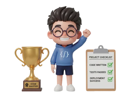 Coding Achievement Trophy
