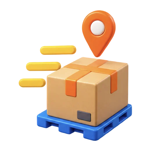 Box with Delivery Marker