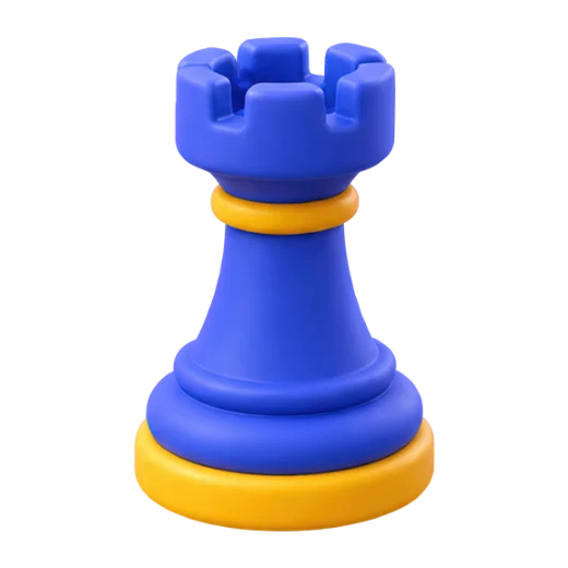 Chess rook piece
