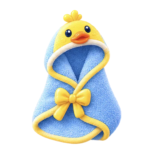 Blue Duck Bath Towel