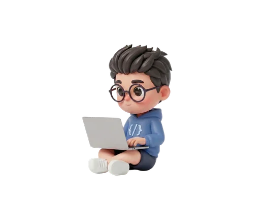 Character Coding on Laptop