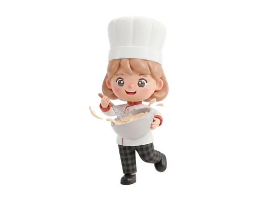 Chef Mixing Ingredients